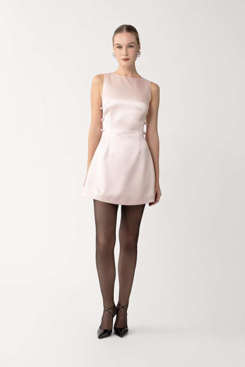 Teddi Satin Mini Dress
